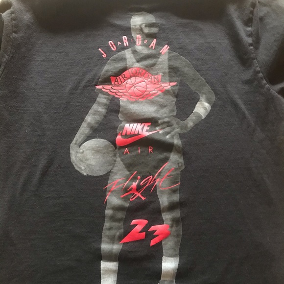 Nike/Jordan graphic t-shirt Sz. M - Picture 6 of 9